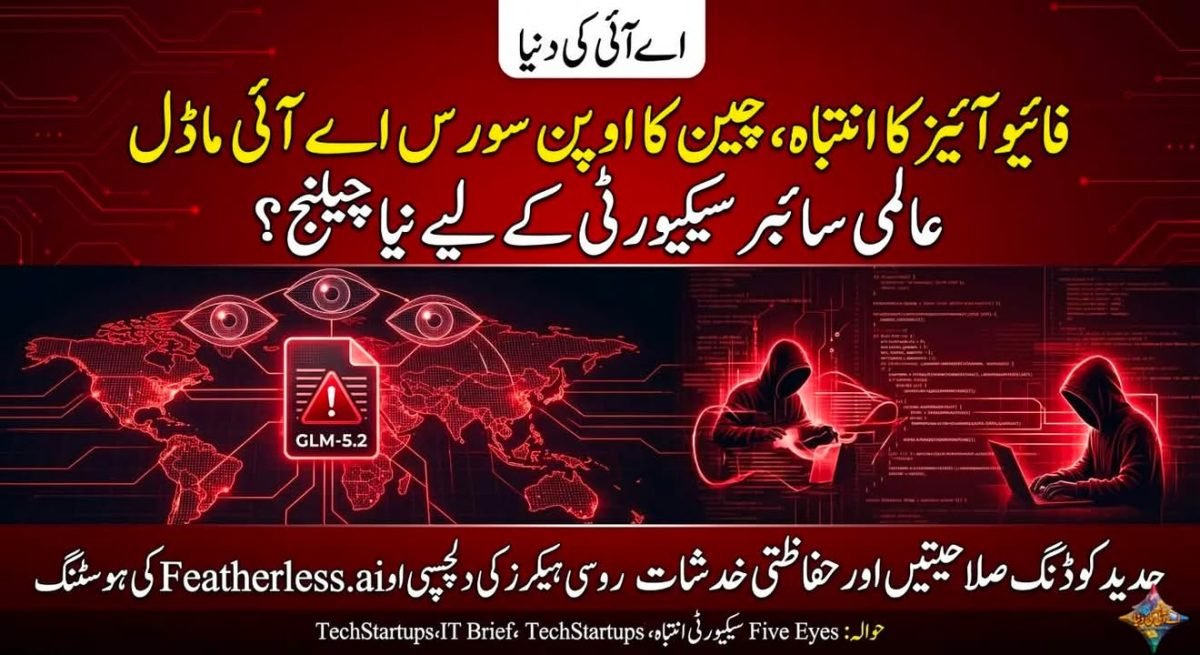 فائیو آئیز کا انتباہ، چین کا اوپن سورس اے آئی ماڈل عالمی سائبر سیکیورٹی کے لیے نیا چیلنج؟