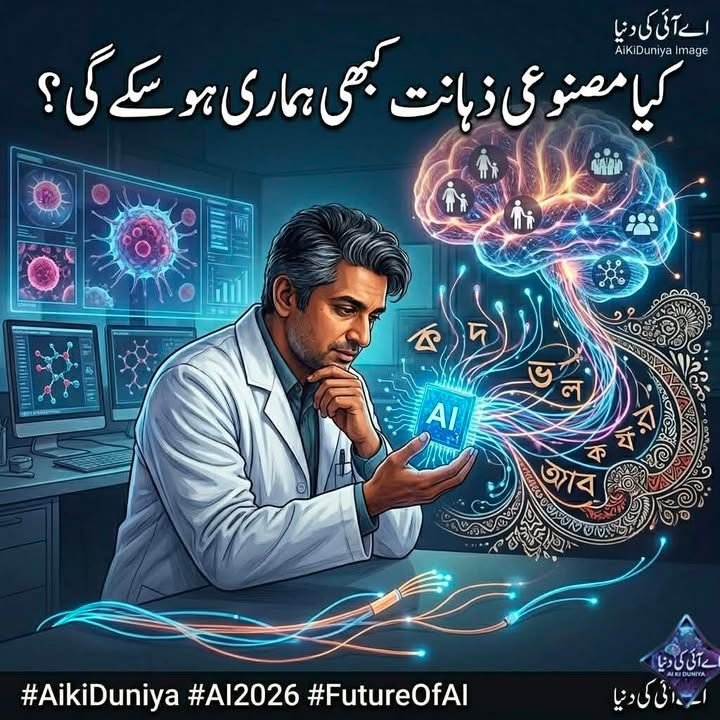 کیا مصنوعی ذہانت کبھی ہماری ہو سکے گی؟ یا ہم صرف ایک نئی ذہین مخلوق کو جنم دے رہے ہیں؟