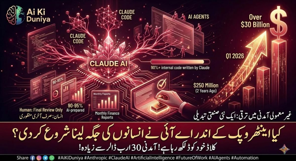 اینٹھروپک کے اندر اے آئی نے انسانوں کی جگہ لینا شروع کر دی؟