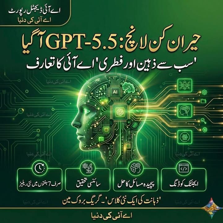 نئی نسل کی اے آئی؟: GPT-5.5