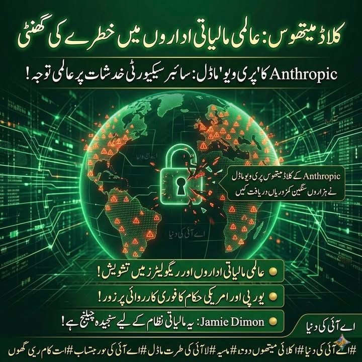 کلاڈ میتھوس: عالمی مالیاتی اداروں میں خطرے کی گھنٹی
