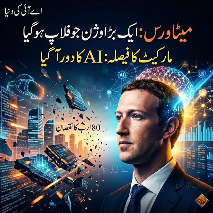 میٹا کا میٹاورس خواب، اے آئی کی حقیقت سے ٹکرا گیا