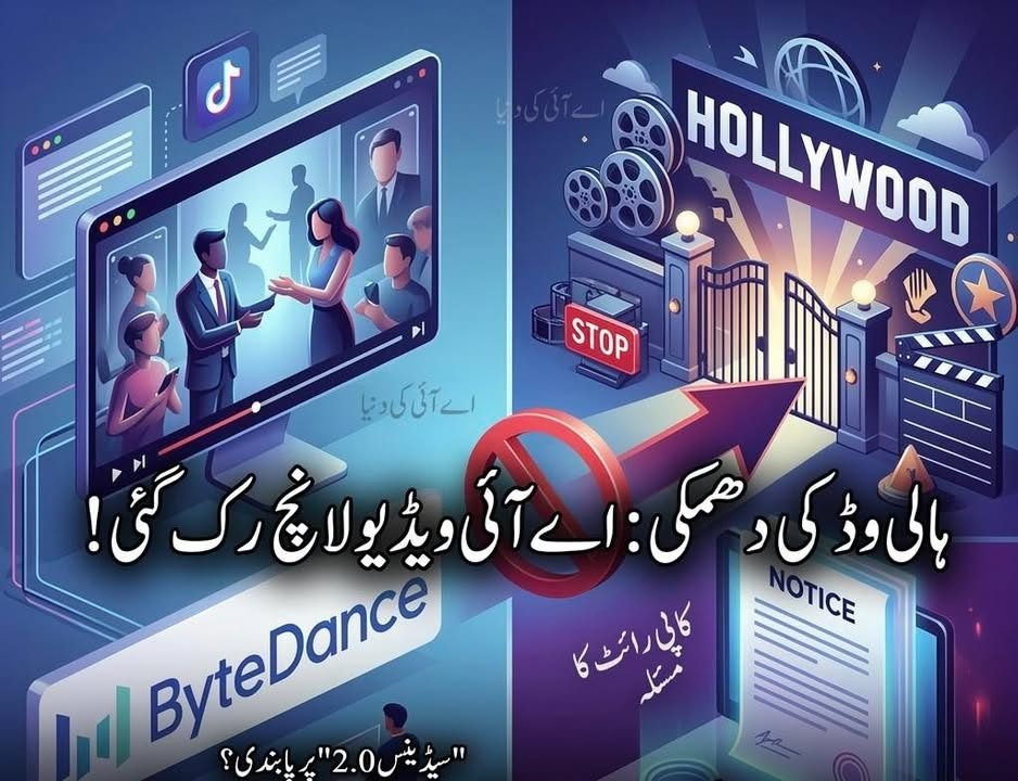 ہالی وڈ کے دباؤ پر ByteDance نے AI ویڈیو ماڈل Seedance 2.0 کی عالمی لانچ روک دی