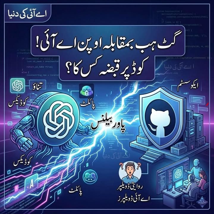 اوپن اے آئی بمقابل گٹ ہب