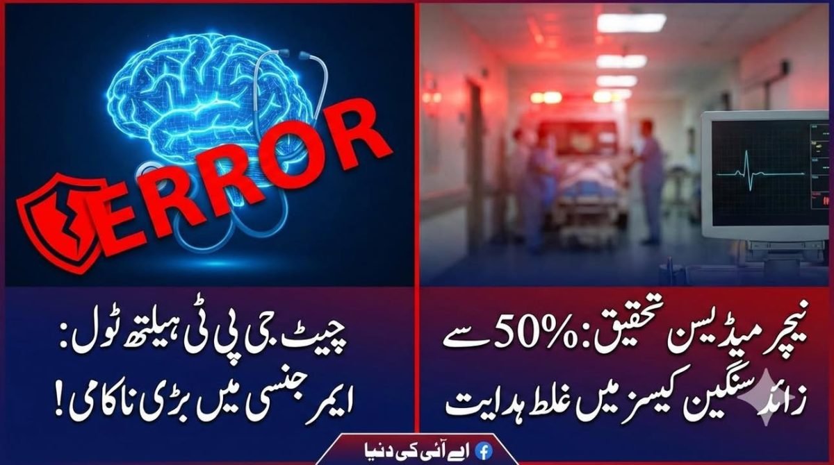چیٹ جی پی ٹی ہیلتھ ٹول پر سنگین سوالات، ایمرجنسی کیسز میں بڑی ناکامی سامنے آ گئی