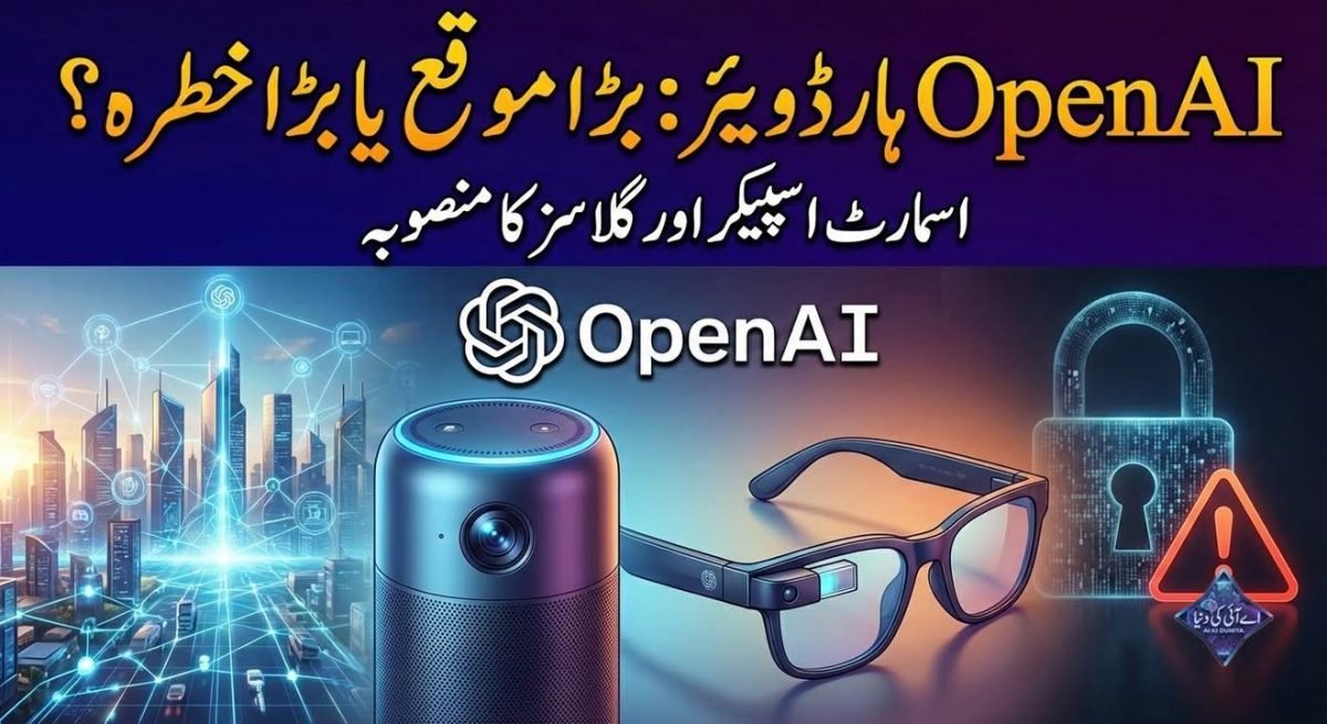 اوپن اے آئی کے اے آئی ڈیوائسز: بڑا موقع یا بڑا خطرہ؟