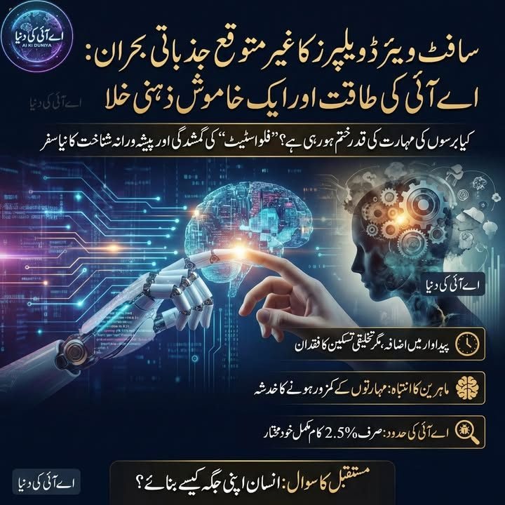 سافٹ ویئر ڈویلپرز کا غیر متوقع جذباتی بحران
