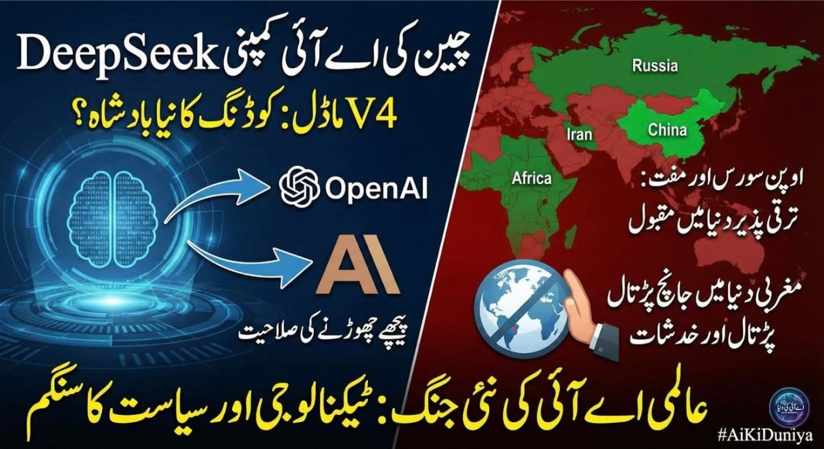 ڈیپ سیک کوڈنگ ماڈل ؟ V4