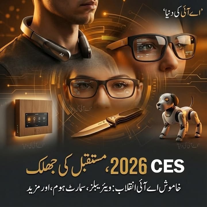سی ای ایس (CES 2026) وہ سٹیج جہاں مستقبل کی جھلک سب سے پہلی دکھائی جاتی ہے۔