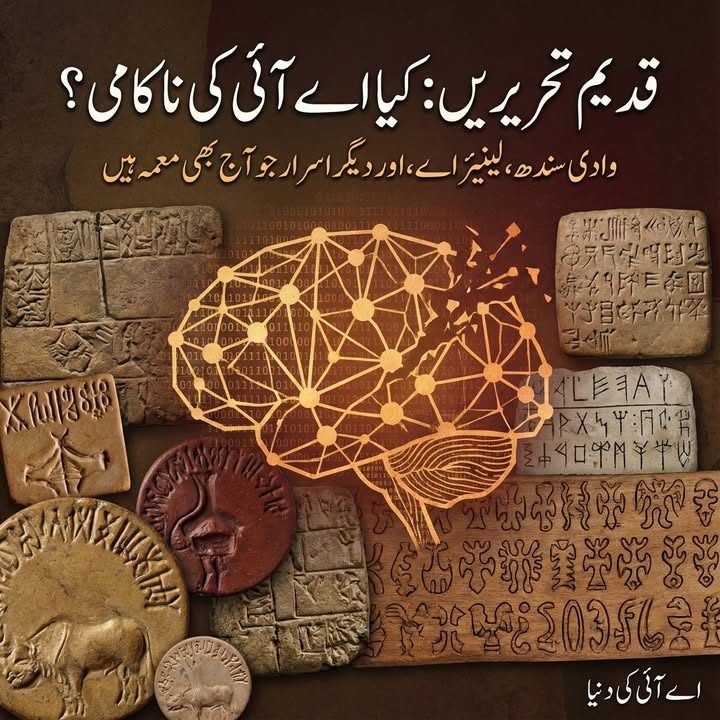وادیٔ سندھ سے ایسٹر آئی لینڈ تک: وہ تحریریں جنہیں اے آئی بھی نہیں پڑھ سکی۔