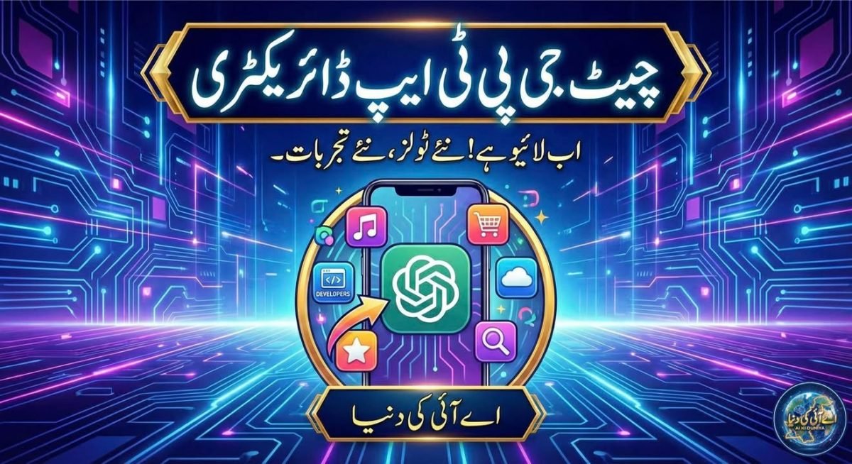 چیٹ جی پی ٹی کا ایپ سٹور