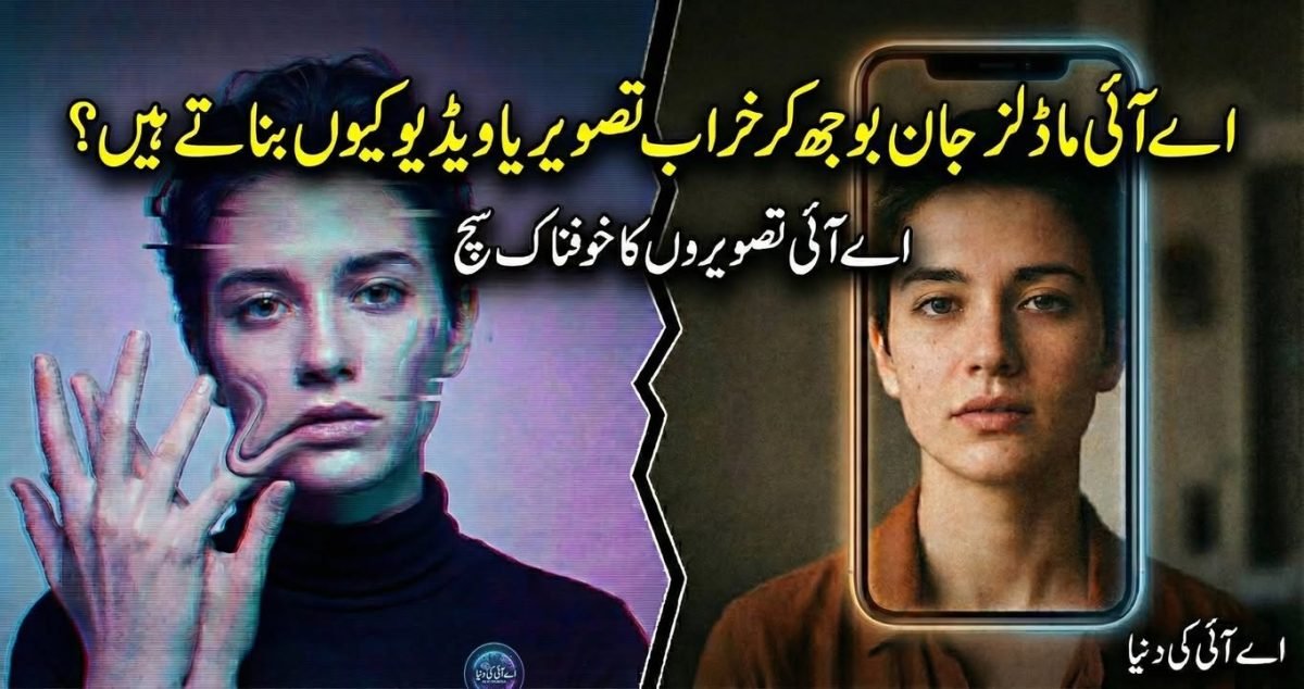 اے آئی تصاویر اب بہتر اس لیے ہیں کیونکہ وہ جان بوجھ کر خراب بنائی جا رہی ہیں.