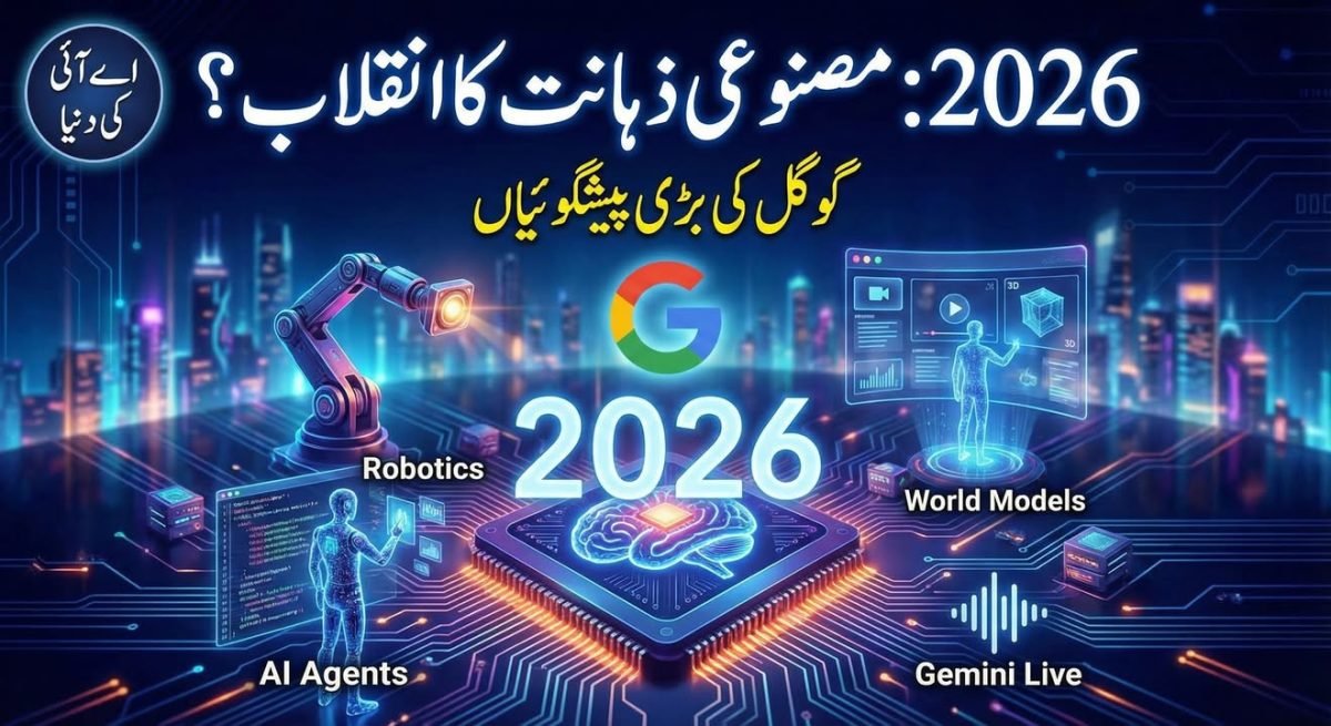 2026 میں مصنوعی ذہانت کا رخ: گوگل کے سی ای او ڈیمس ہسابس کی بڑی پیش گوئیاں