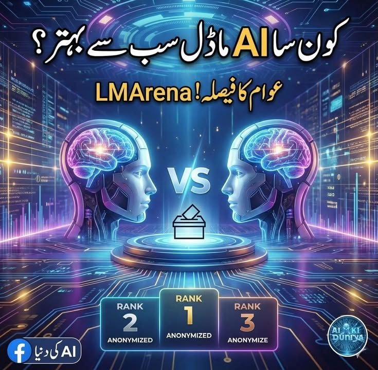 اے آئی ماڈلز کا اوپن ٹیسٹنگ پلیٹ فارم۔ LMArena AI