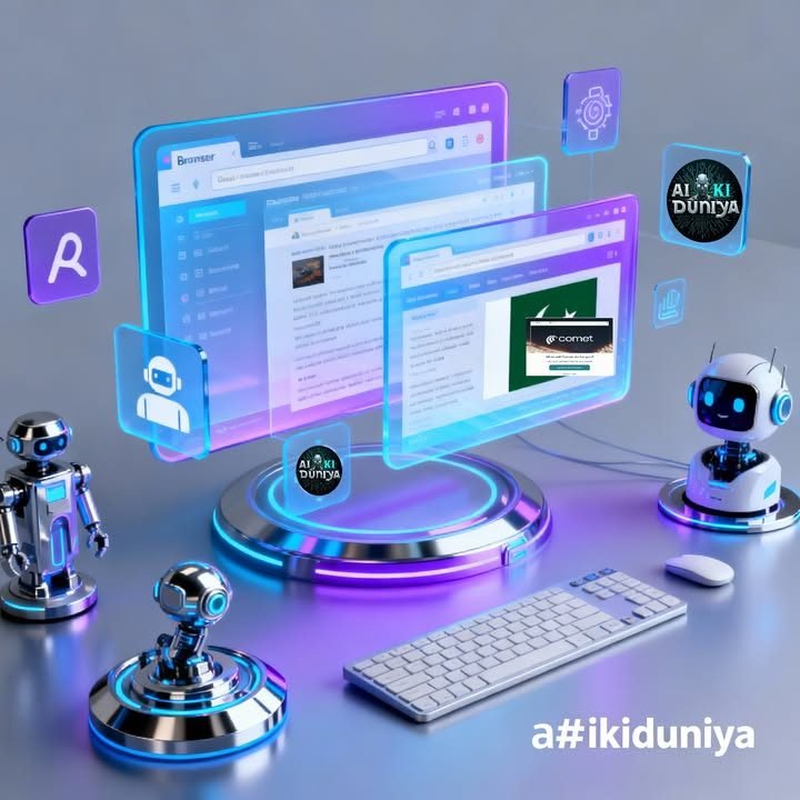 "اے آئی کی دنیا" کے ویب براؤزرز
