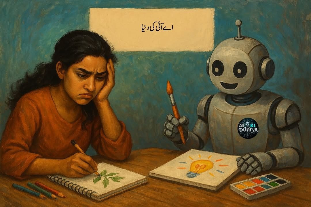 کیا مصنوعی ذہانت انسان کی تخلیقی صلاحیتوں کی دشمن ہے؟