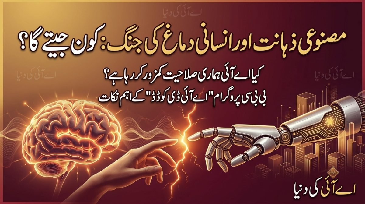 مصنوعی ذہانت ہماری صلاحیت بڑھا رہی ہے یا سوچنے کی عادت کم کر رہی ہے؟